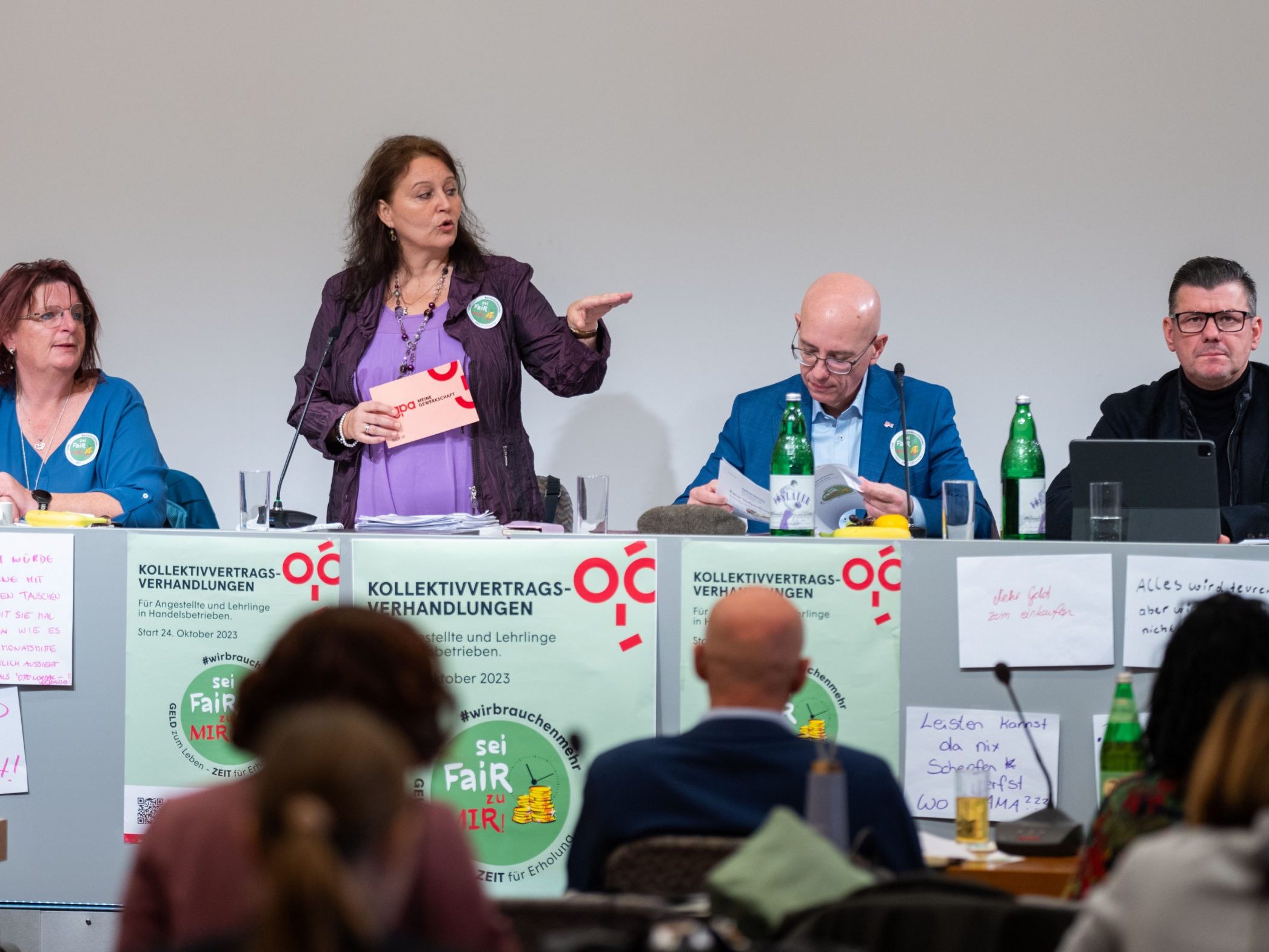 Die KV-Verhandlungen im Handel gehen in die dritte Runde.