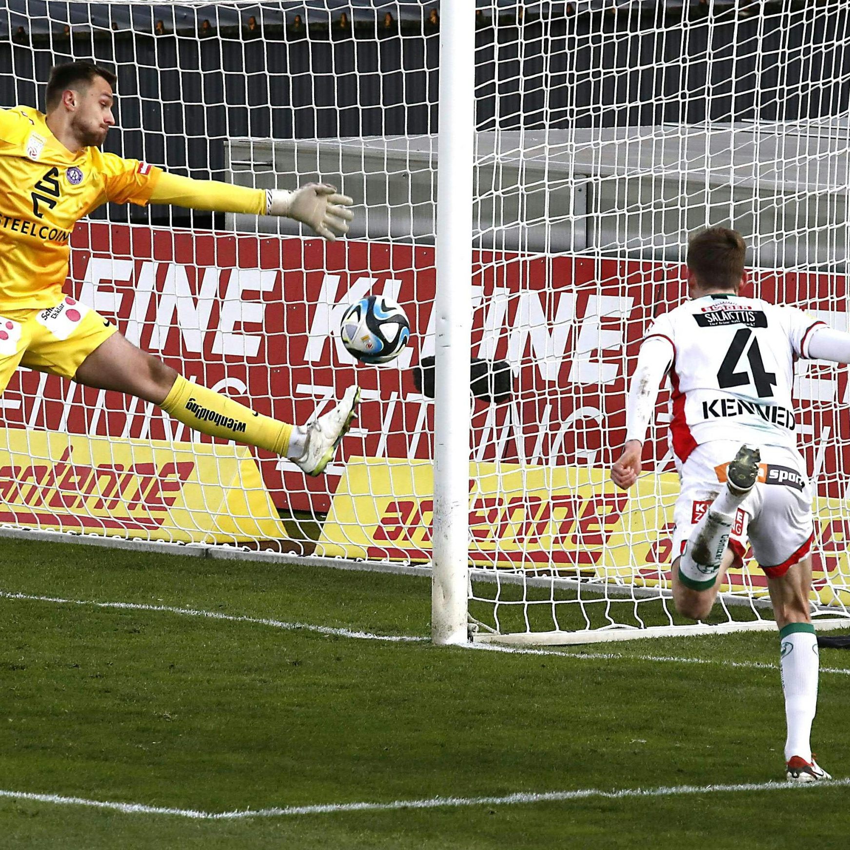 Ein Tor gab es beim Duell zwischen dem WAC und der Wiener Austria.