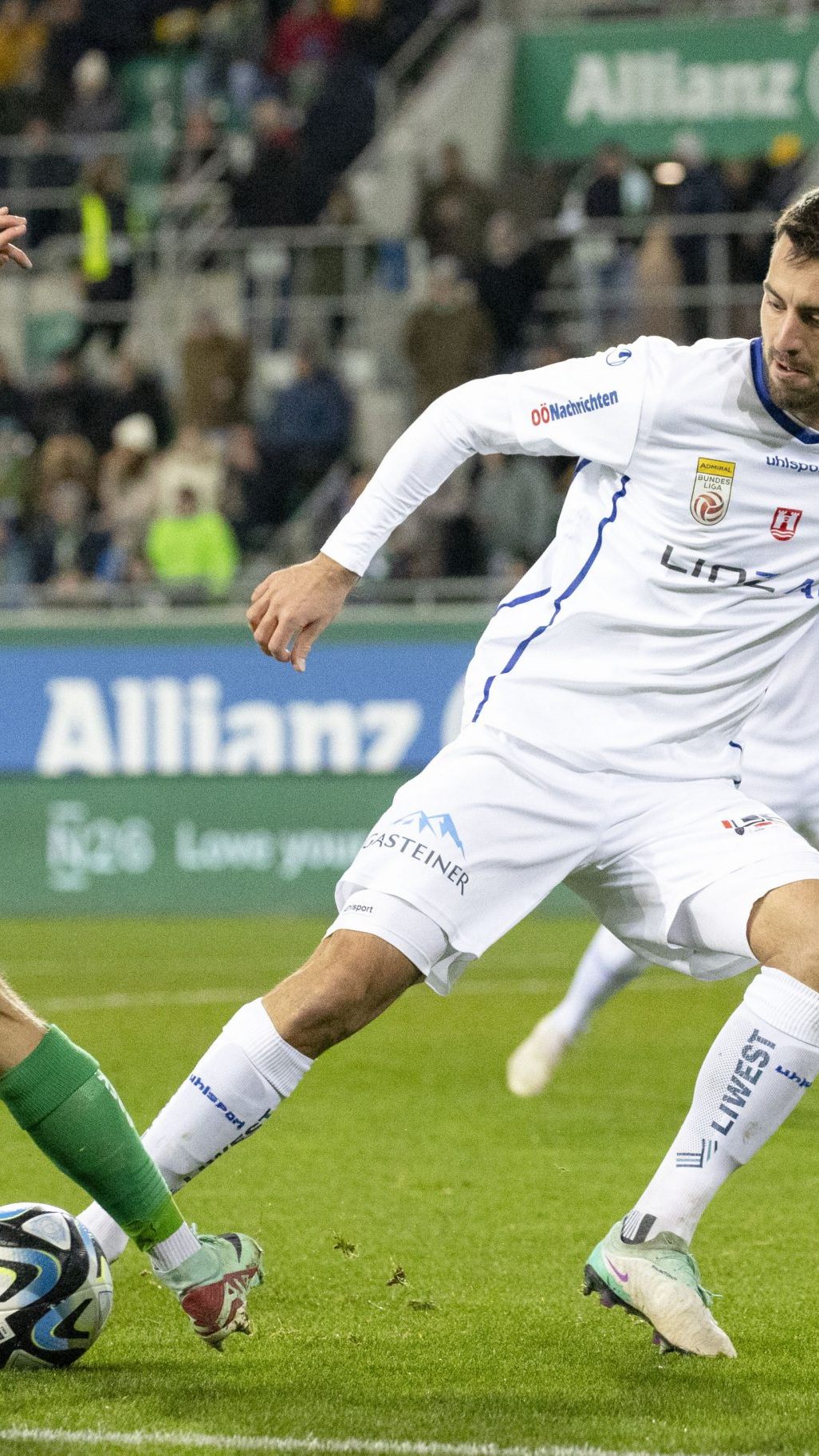 Rapid Wien gelang Sieg gegen Blau-Weiß-Linz.