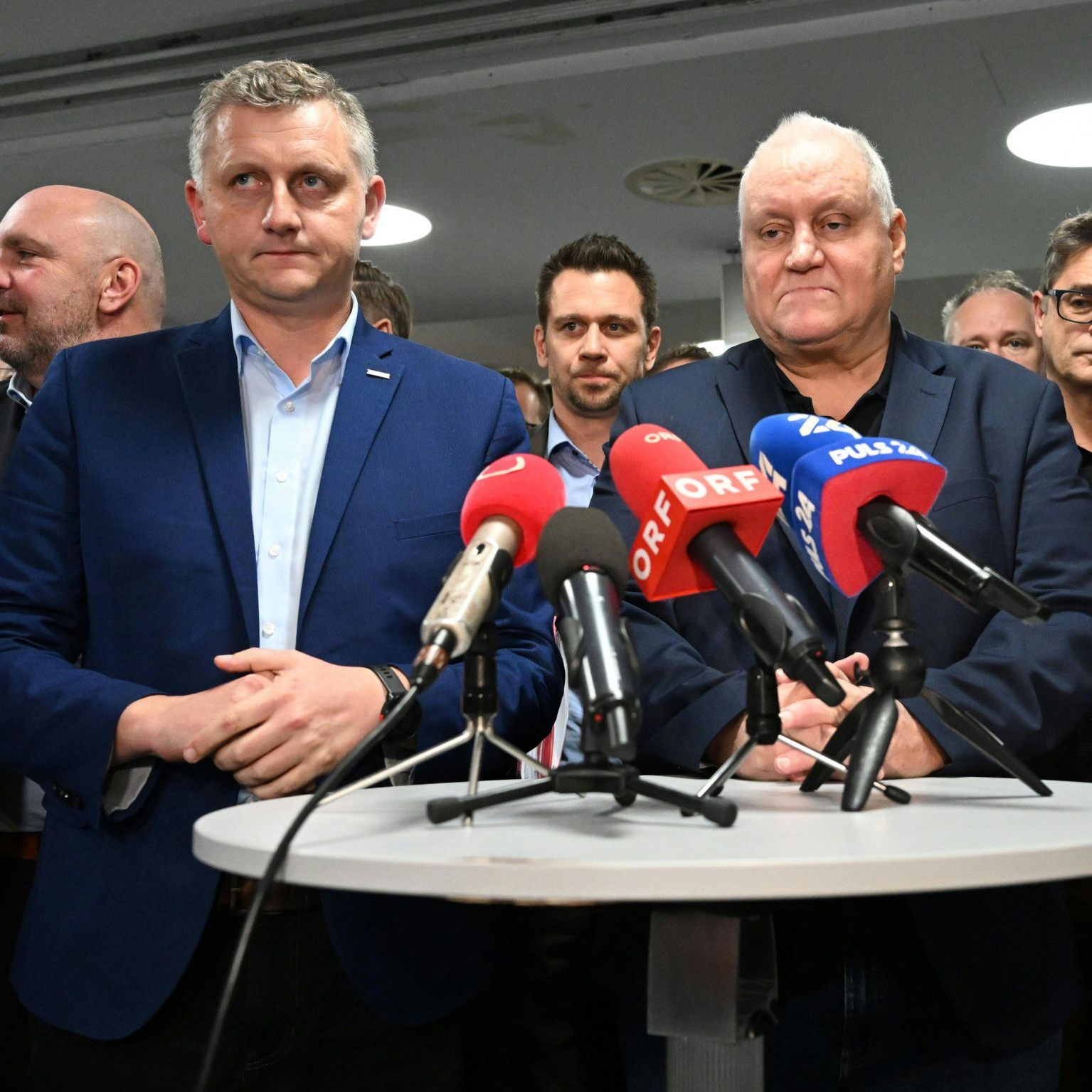 Reinhold Binder (PRO-GE) und Karl Dürtscher (GPA).