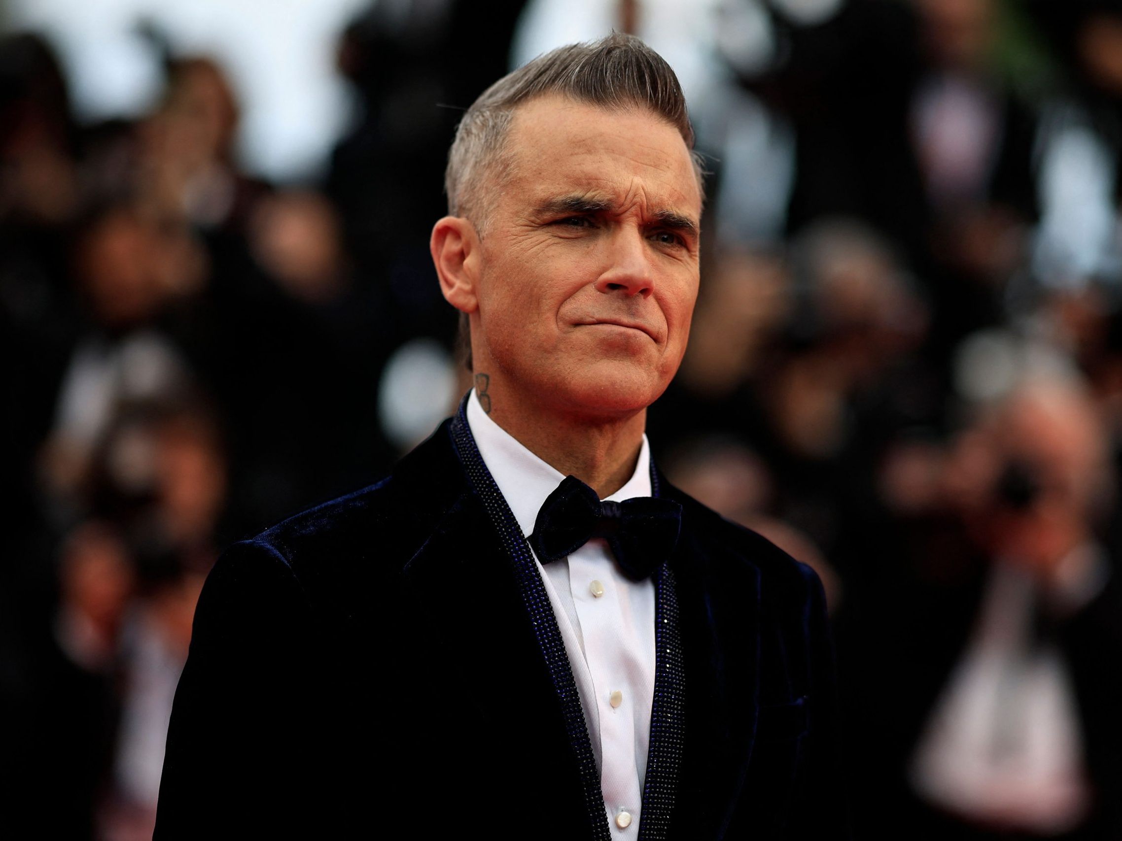 Robbie Williams gibt in Netflix-Doku Einblick. Robbie Williams gibt in Netflix-Doku Einblick.