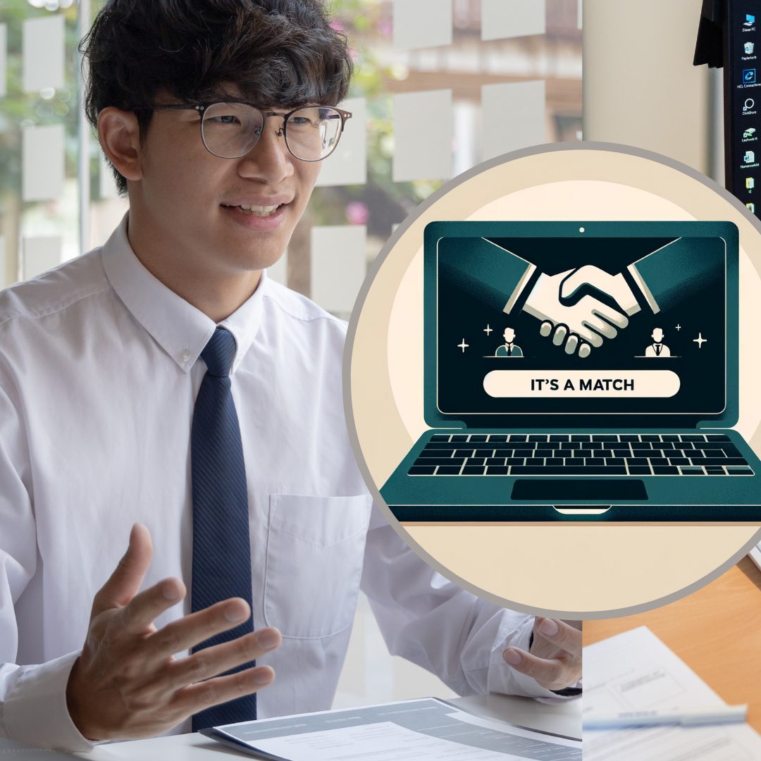 In der Jobsuche werden Suchende und Unternehmen zukünftig "gematcht".