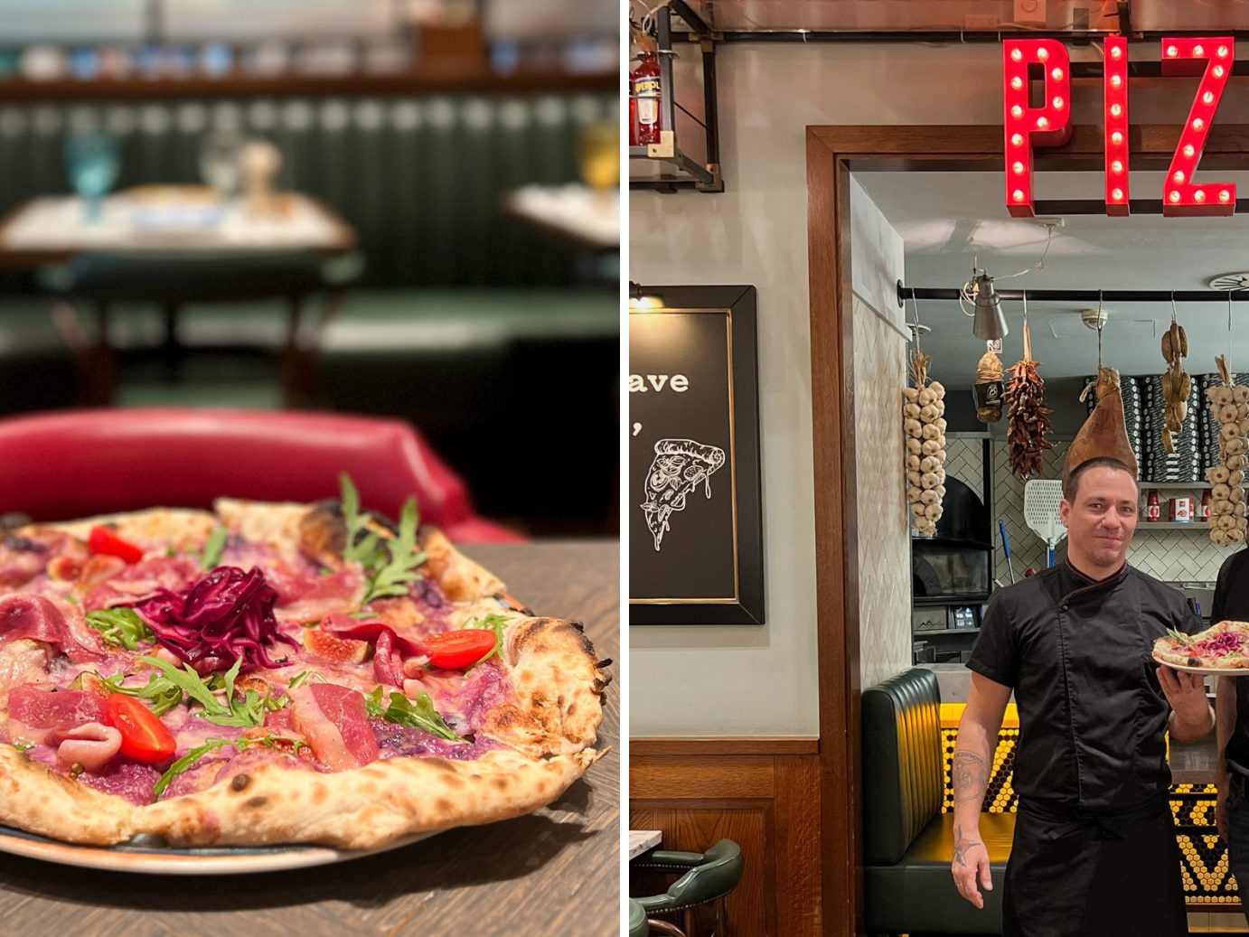 Neu im Viva La Mamma: Die Ganslpizza.
