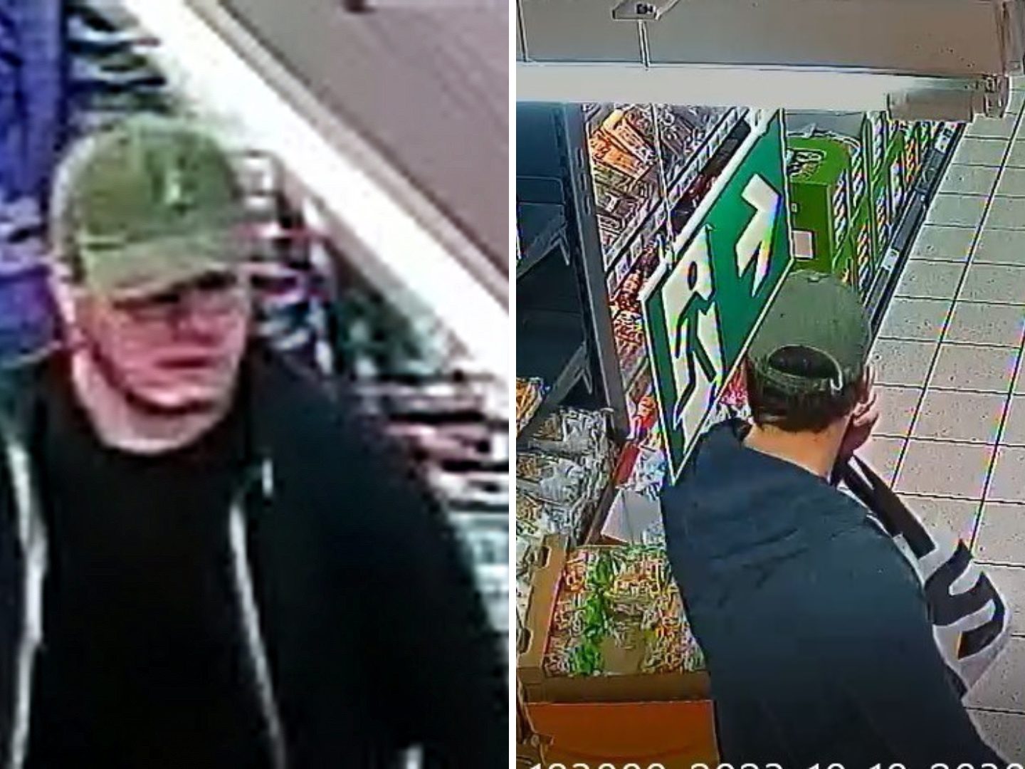 Die Polizei sucht diesen Mann. Die Polizei sucht diesen Mann.