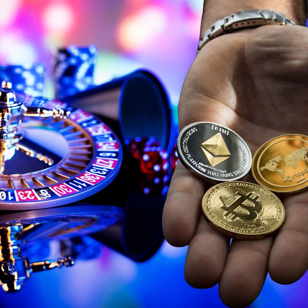 Krypto-Währungen haben auch beim Online-Glücksspiel Einzug genommen.