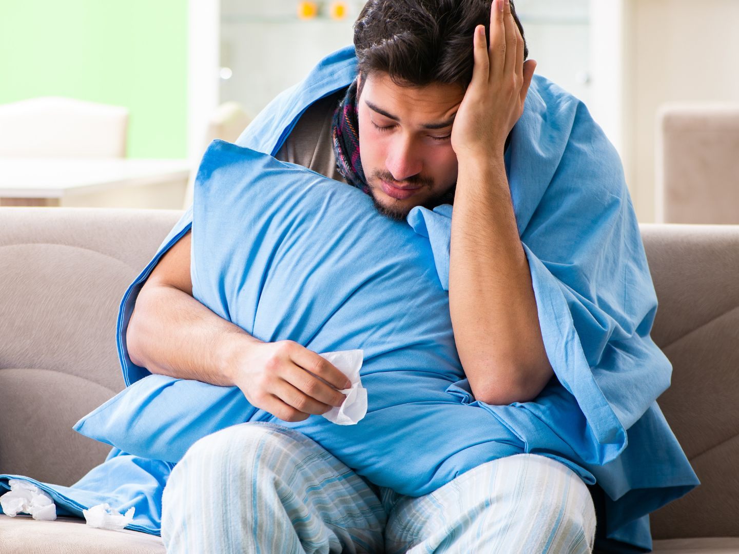 Eine Erkältungswelle rollt derzeit über Österreich.