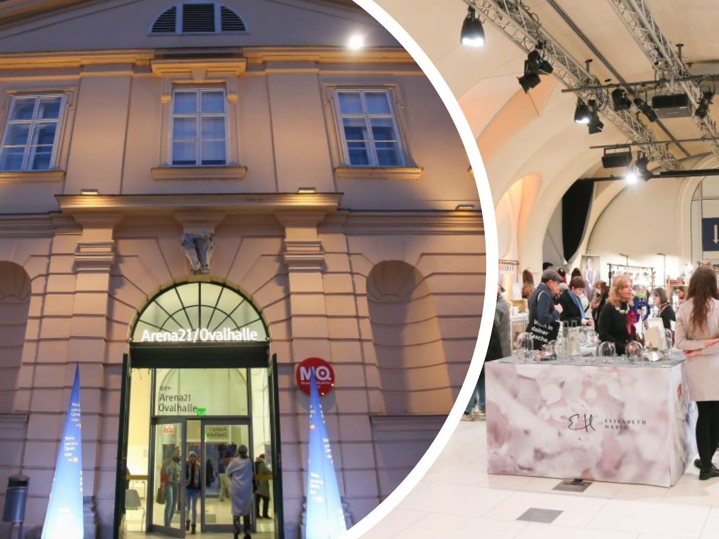 Vom 1. bis 3. Dezember 2023 wird das Museums Quartier wieder zum WeihnachtsQuartier. Vom 1. bis 3. Dezember 2023 wird das Museums Quartier wieder zum WeihnachtsQuartier.