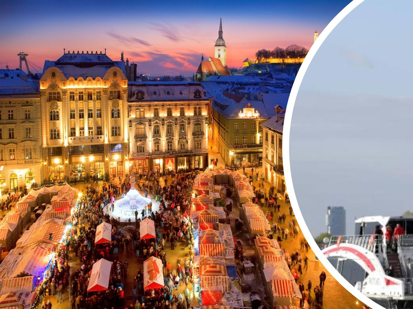 Der Twin City Liner in Wien startet ab 24. November 2023 seine Adventfahrten. Der Twin City Liner in Wien startet ab 24. November 2023 seine Adventfahrten.
