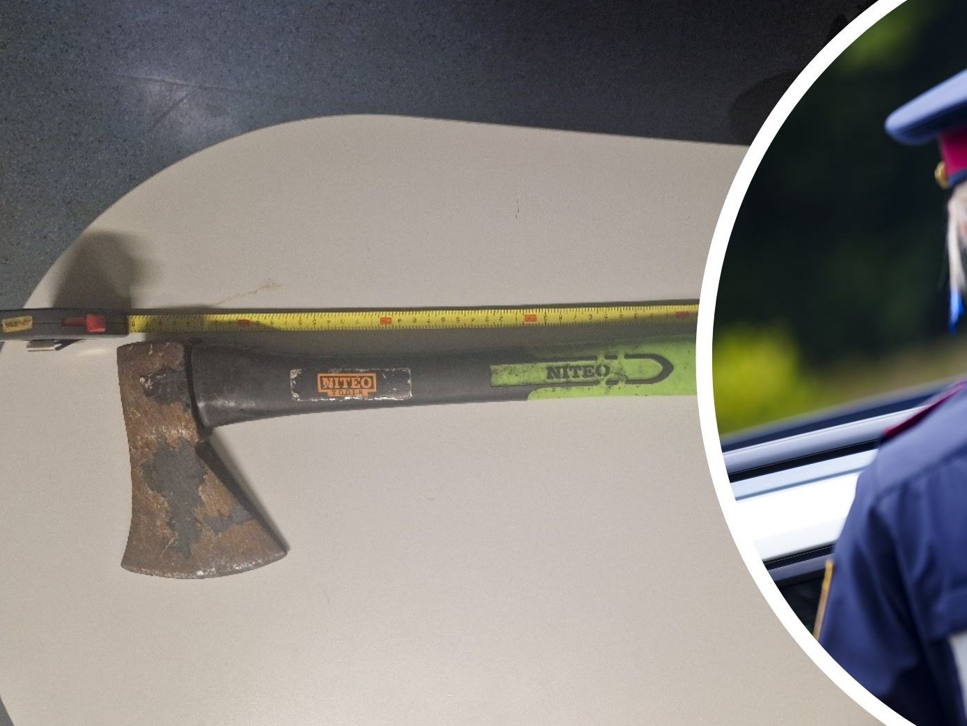 Ein Mann zerstörte mit einer Axt eine Bushaltestelle in Wien-Wieden. Ein Mann zerstörte mit einer Axt eine Bushaltestelle in Wien-Wieden.