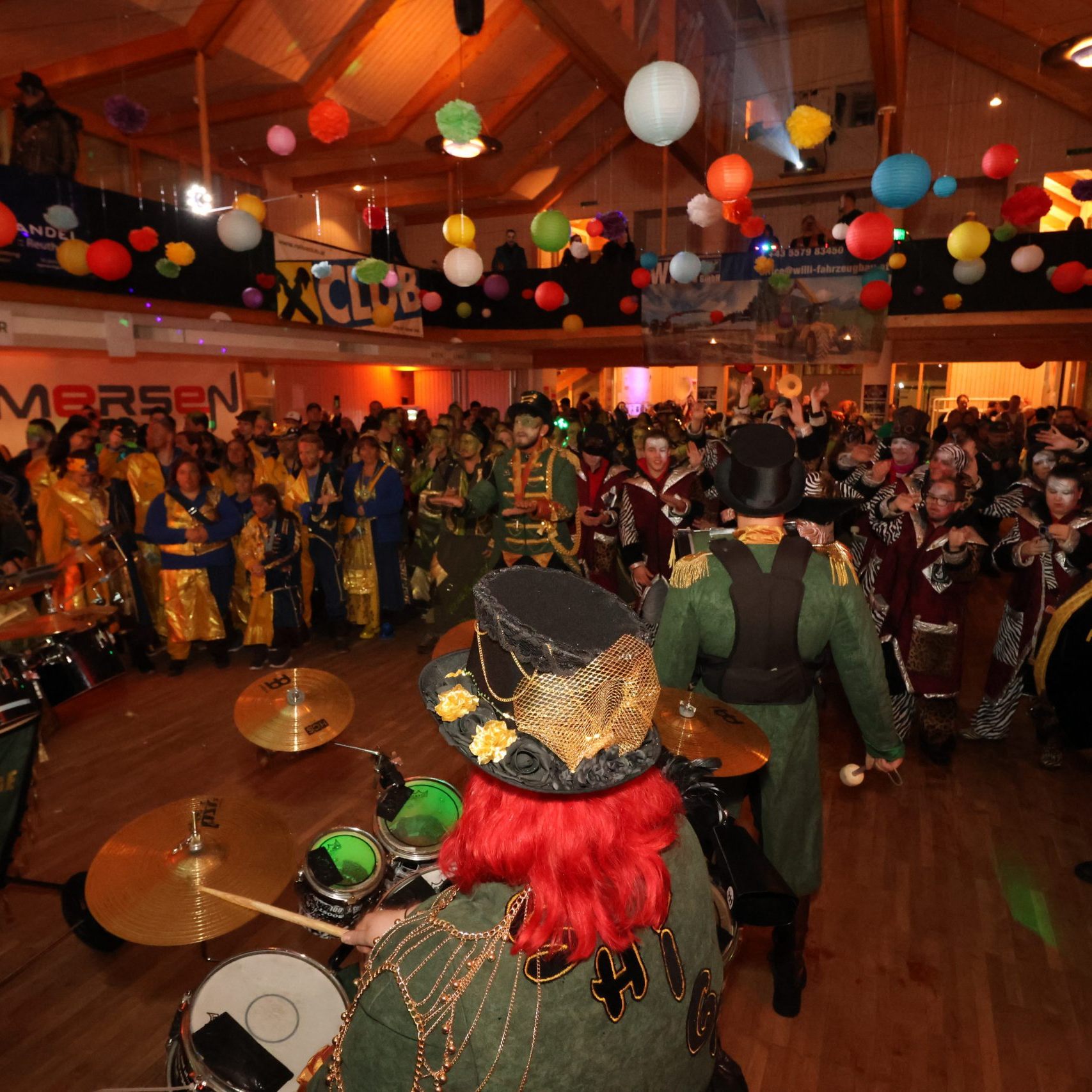 Zahlreiche Gugga fanden am Samstag den Weg nach Hittisau.