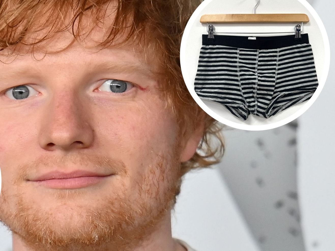 Ed Sheeran spendet für den guten Zweck 445 seiner Kleidungsstücke - darunter auch einige Unterhosen. Ed Sheeran spendet für den guten Zweck 445 seiner Kleidungsstücke - darunter auch einige Unterhosen.