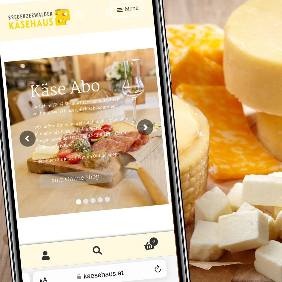 Das Bregenzerwälder Käsehaus ist ein Ort des Genusses. Hier gibt es zahlreiche regionale Produkte.