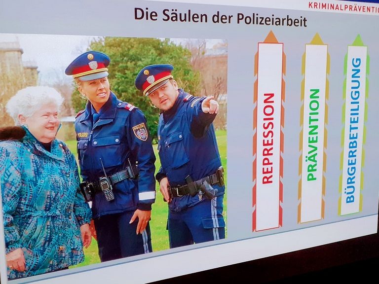 Polizei besuchte den PVÖ Bürs