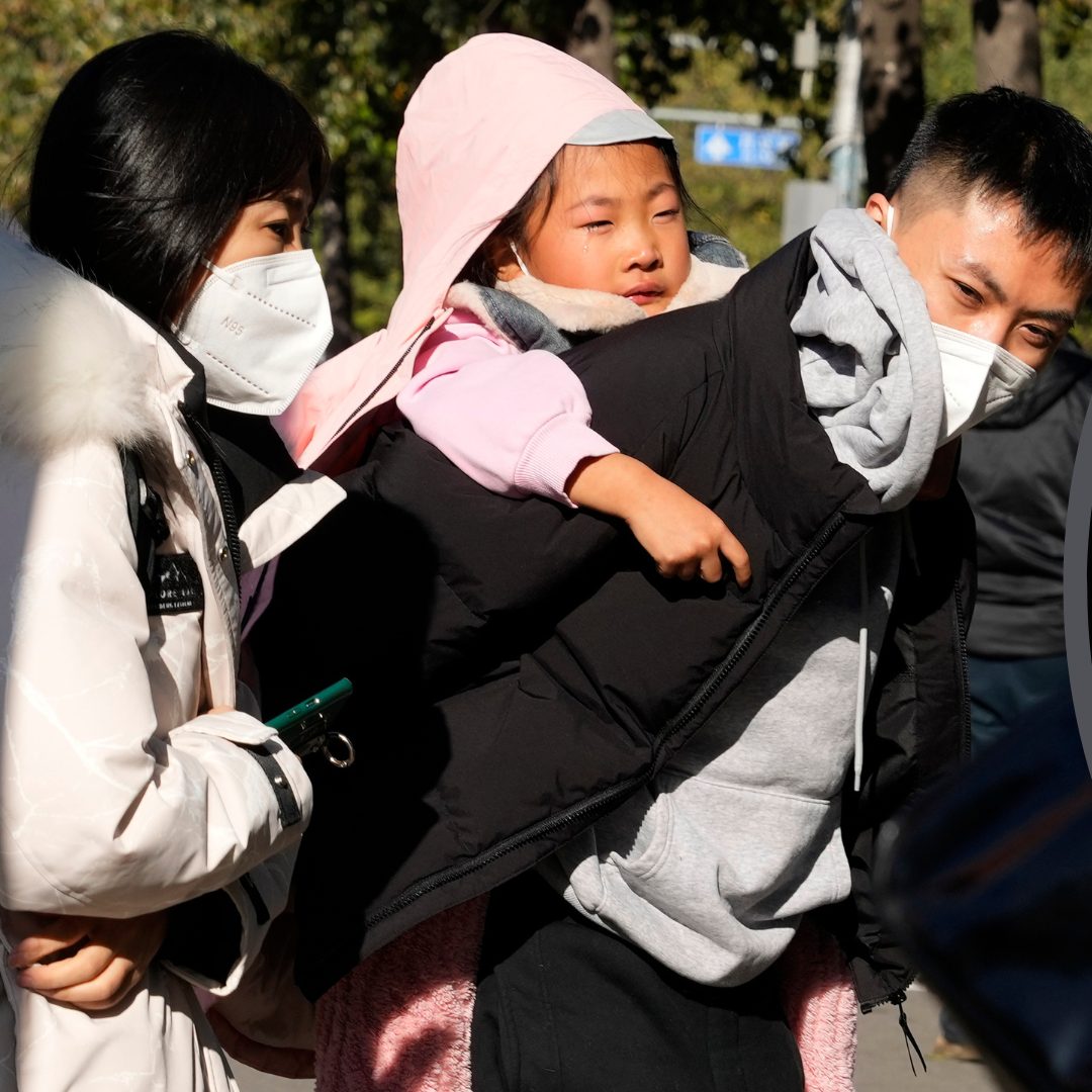 Momentan sind besonders viele Kinder in China von Lungenerzündungen betroffen.