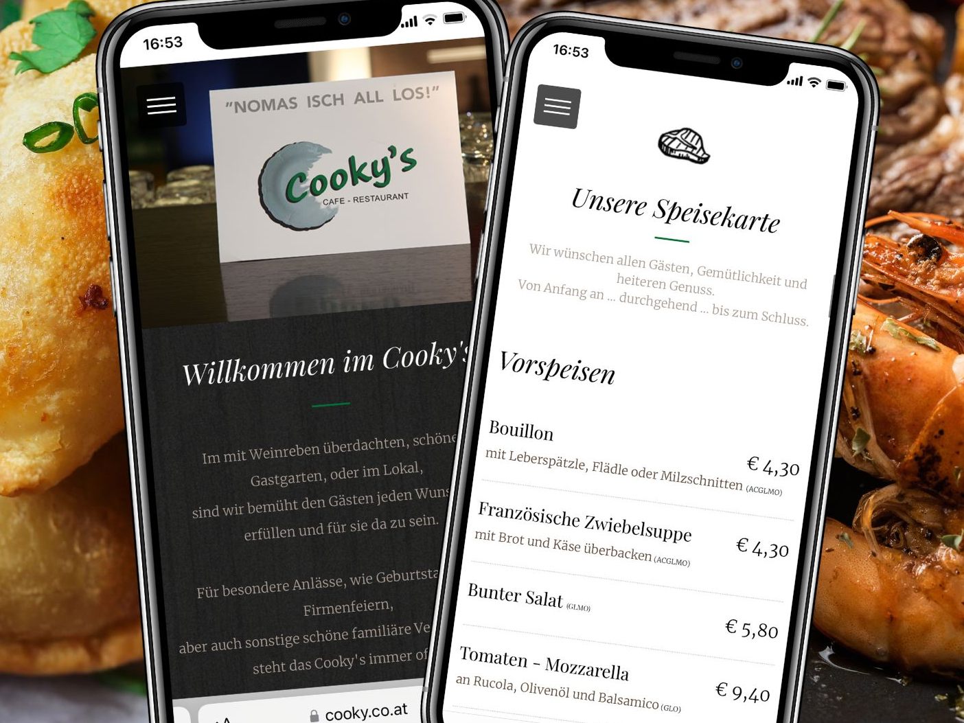 Im Cooky's werden kulinarische Hochgenüsse und ein lebendiges Ambiente geboten. Im Cooky's werden kulinarische Hochgenüsse und ein lebendiges Ambiente geboten.