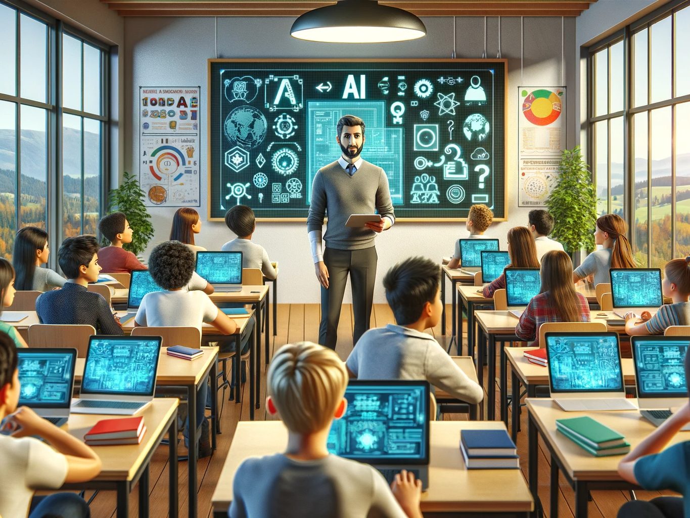 Zukünftig könnte auch in Vorarlbergs Schulen mehr mit Künstlicher Intelligenz gearbeitet werden.