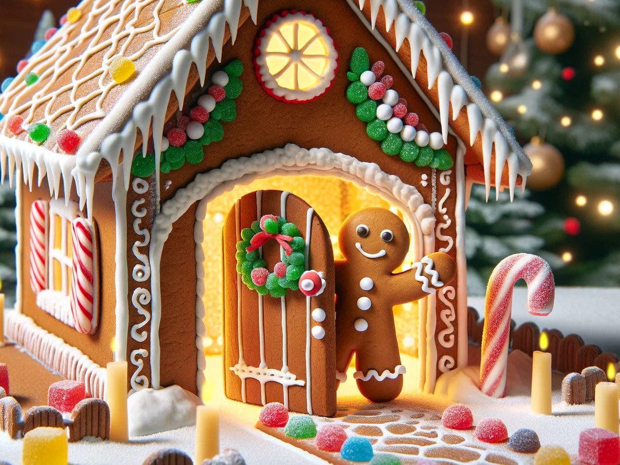 In vielen Ländern werden zu Weihnachten Lebkuchenmännchen gebacken. In vielen Ländern werden zu Weihnachten Lebkuchenmännchen gebacken.