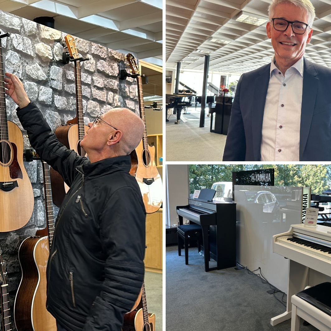 Das Musikhaus Kaufmann in Bregenz veranstaltet einen Abverkauf.