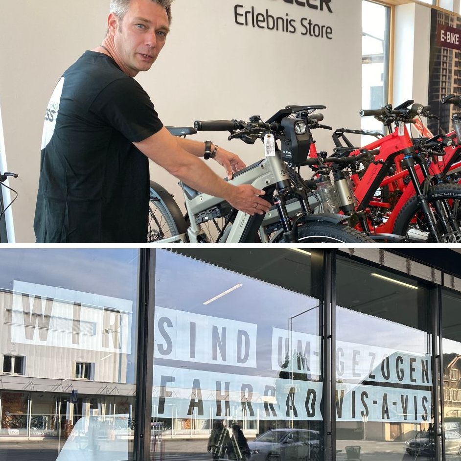 Das Geschäft von Zweirad Loitz steht jetzt leer.