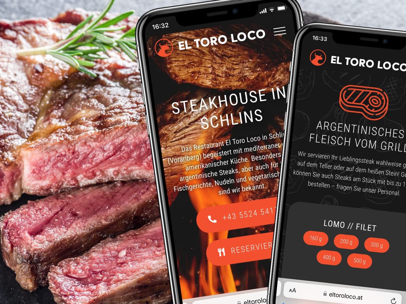 Das El Toro Loco bietet ein vielseitiges kulinarisches Angebot.