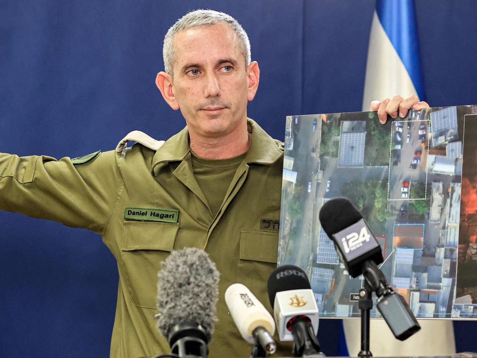 Israels Armee laut Sprecher Hagari (Bild) zur Wiederaufnahme der Kämpfe bereits in der Nacht bereit.