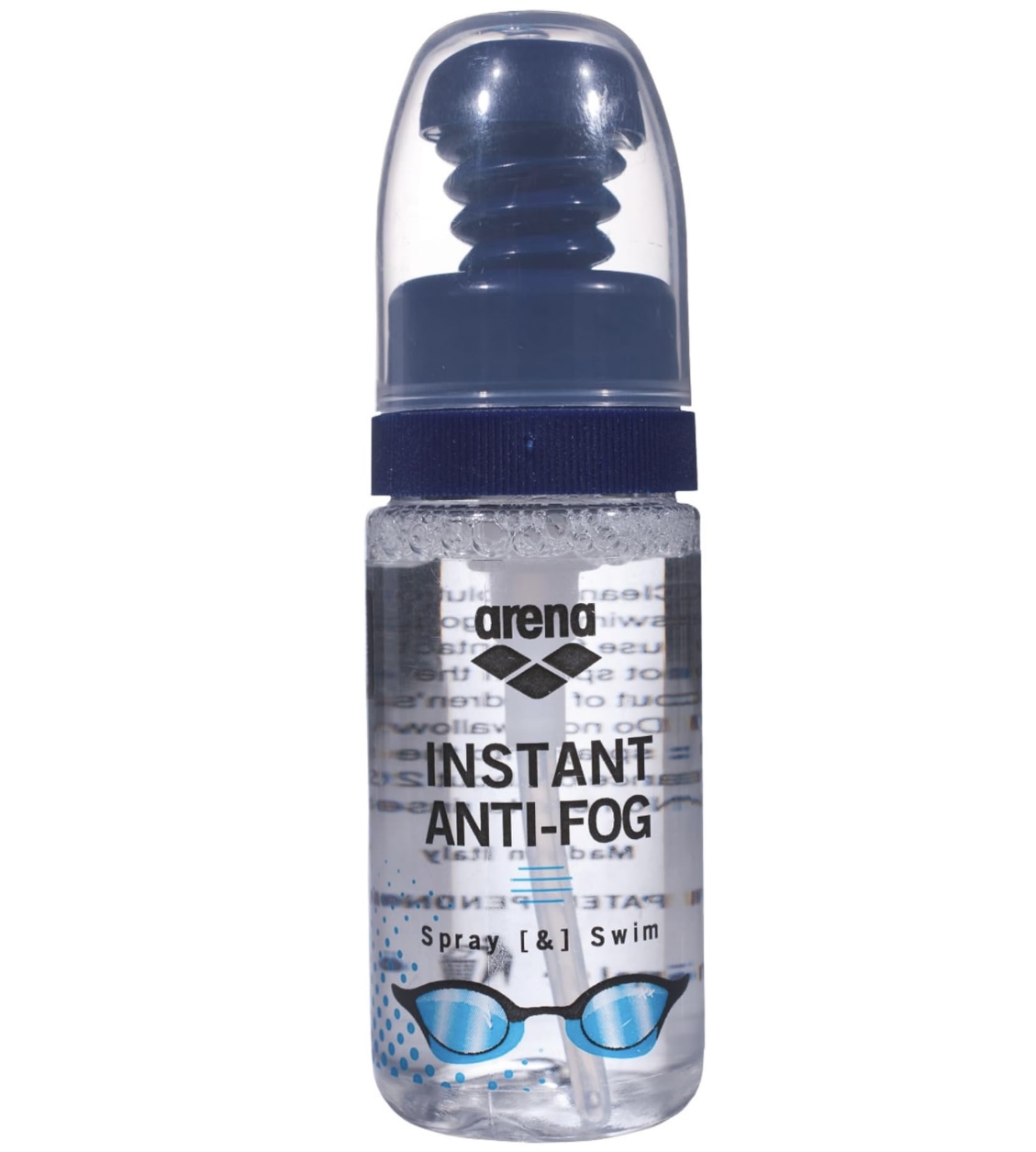 Nicht nur Sport-Schwimmer und Taucher sind mit dem Problem von beschlagenen Brillen vertraut; das Antibeschlagsspray funktioniert auch für Brillenträger im Allgemeinen. Nicht nur Sport-Schwimmer und Taucher sind mit dem Problem von beschlagenen Brillen vertraut; das Antibeschlagsspray funktioniert auch für Brillenträger im Allgemeinen.