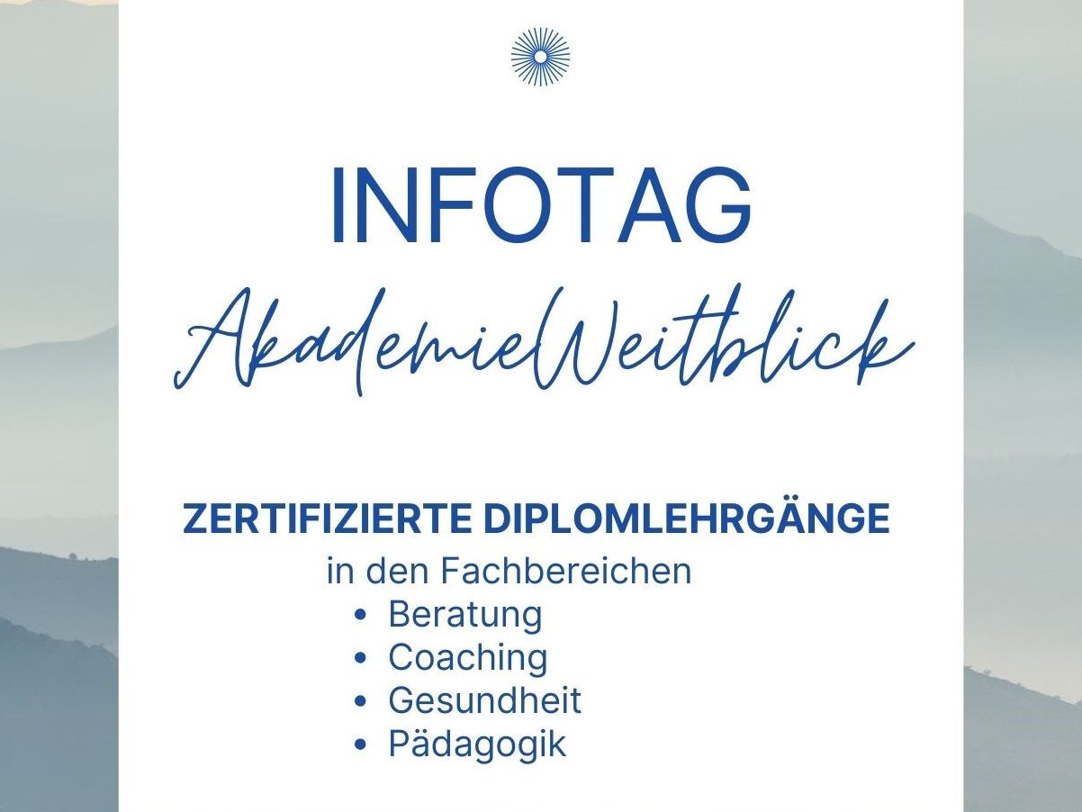 Infotag in der Akademie WeitBlick Infotag in der Akademie WeitBlick
