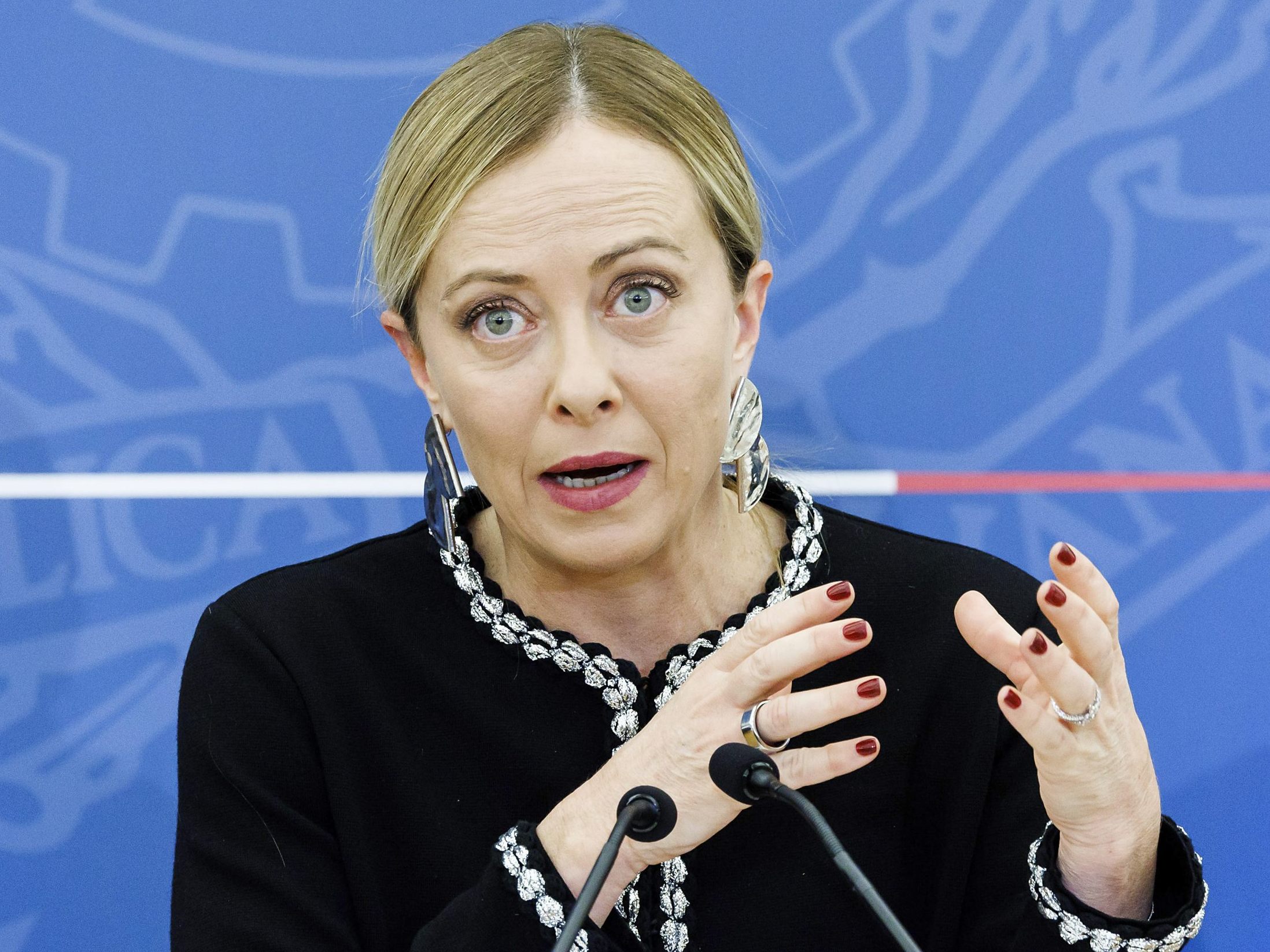 Seit mehr als einem Jahr ist Giorgia Meloni als Ministerpräsidentin im Amt. Seit mehr als einem Jahr ist Giorgia Meloni als Ministerpräsidentin im Amt.