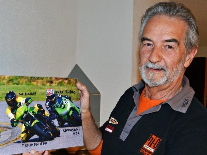 Erinnerung an die Zeit, als Joe Kleber noch Streetfighter-Rennen gefahren ist.