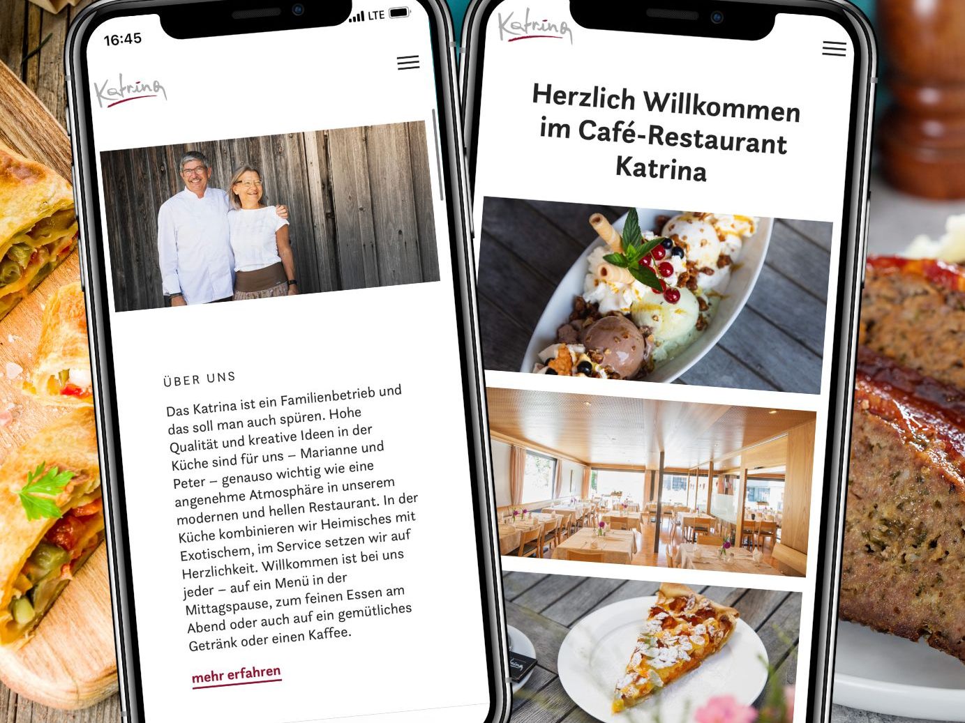 Das Restaurant besticht mit vorzüglicher Kulinarik und einer Terrasse, die zum Entspannen einlädt.