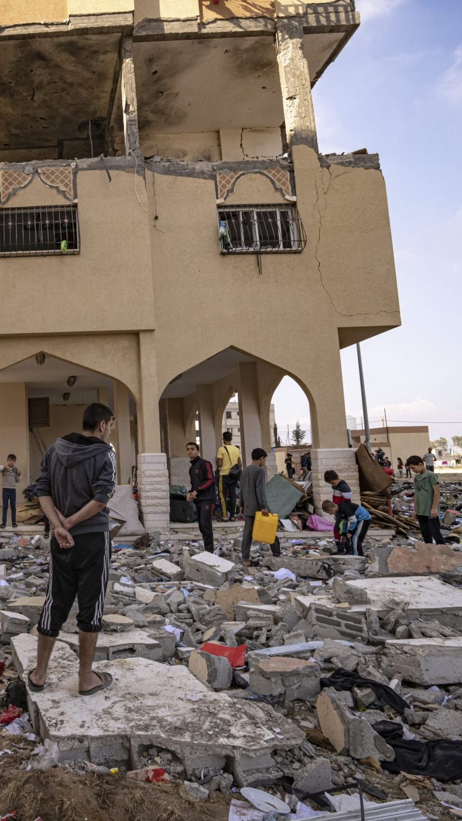 Bereits am Samstag hatte es Luftangriffe der israelischen Armee auf Khan Younis (im Bild) gegeben.