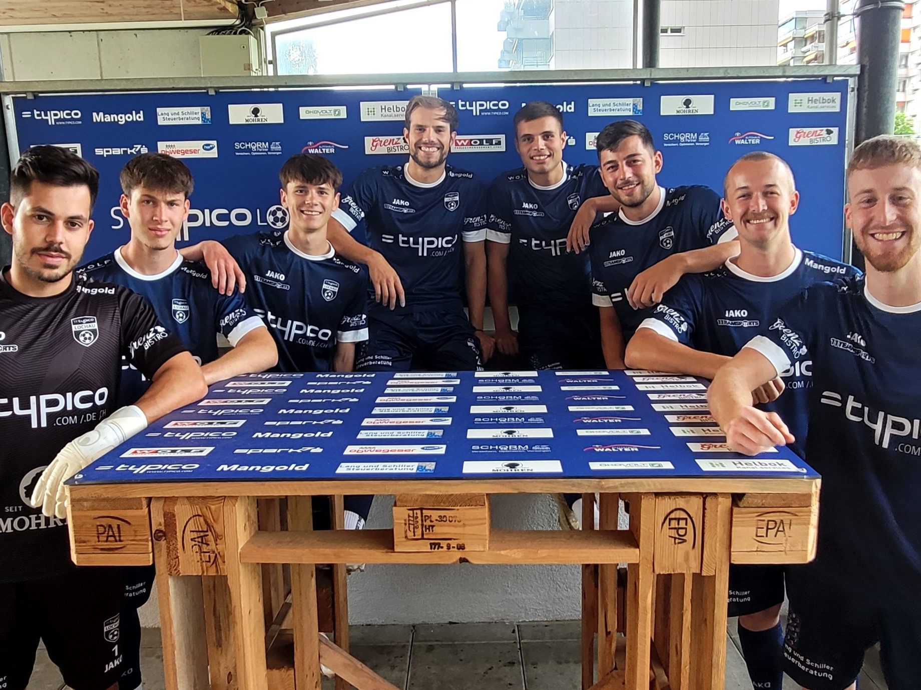 Stolz ist der SV typico Lochau natürlich auf die Lochauer Spieler aus dem eigenen Nachwuchs: Sandro Eichhübl, Simon Eberle, Nicolas Messmer, Niklas Außerlechner, Matteo Außerlechner, Fabio Feldkircher, Johannes Pichler und Patrick Prantl. Stolz ist der SV typico Lochau natürlich auf die Lochauer Spieler aus dem eigenen Nachwuchs: Sandro Eichhübl, Simon Eberle, Nicolas Messmer, Niklas Außerlechner, Matteo Außerlechner, Fabio Feldkircher, Johannes Pichler und Patrick Prantl.