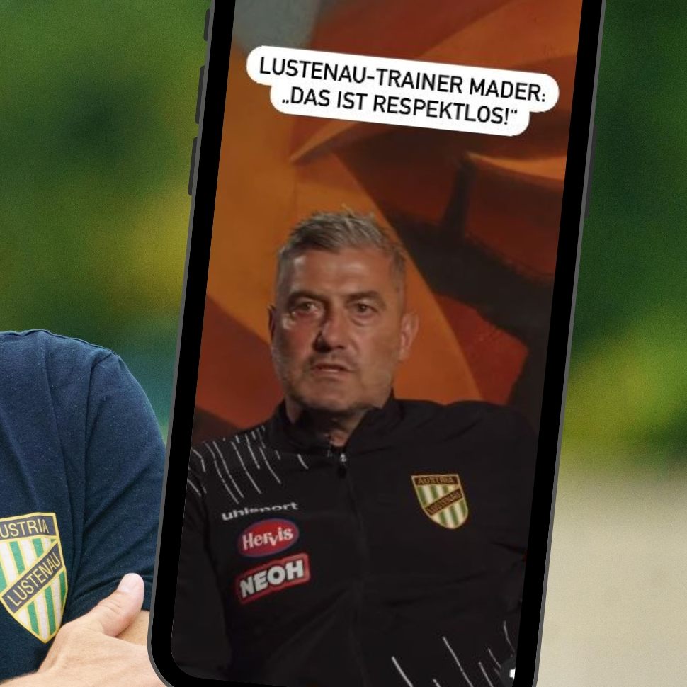Zum Zeitpunkt des Interviews war Markus Mader noch Trainer der Lustenauer Austria.