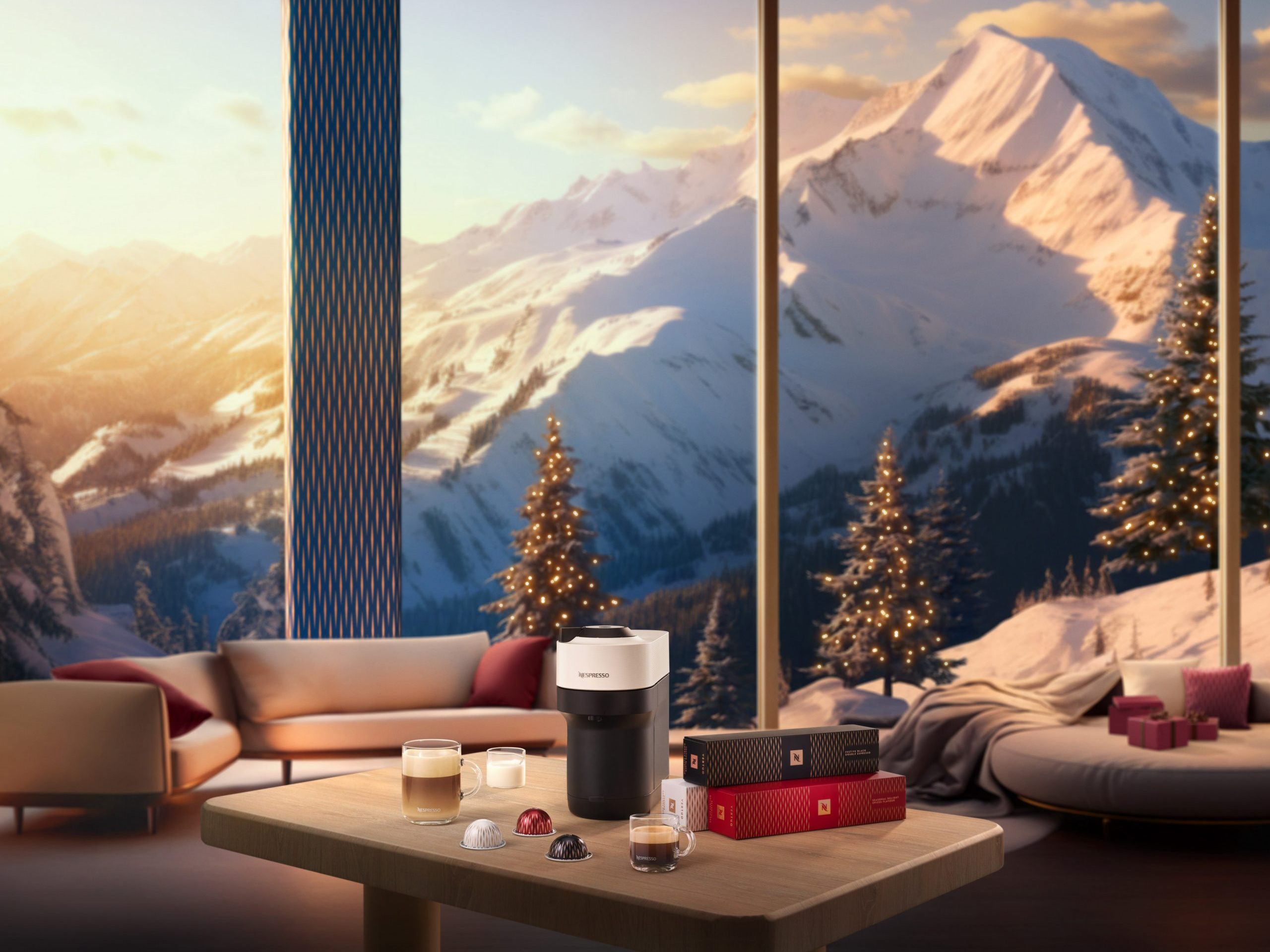 Festlicher Genuss mit den neuen Festive Kaffees. Festlicher Genuss mit den neuen Festive Kaffees.