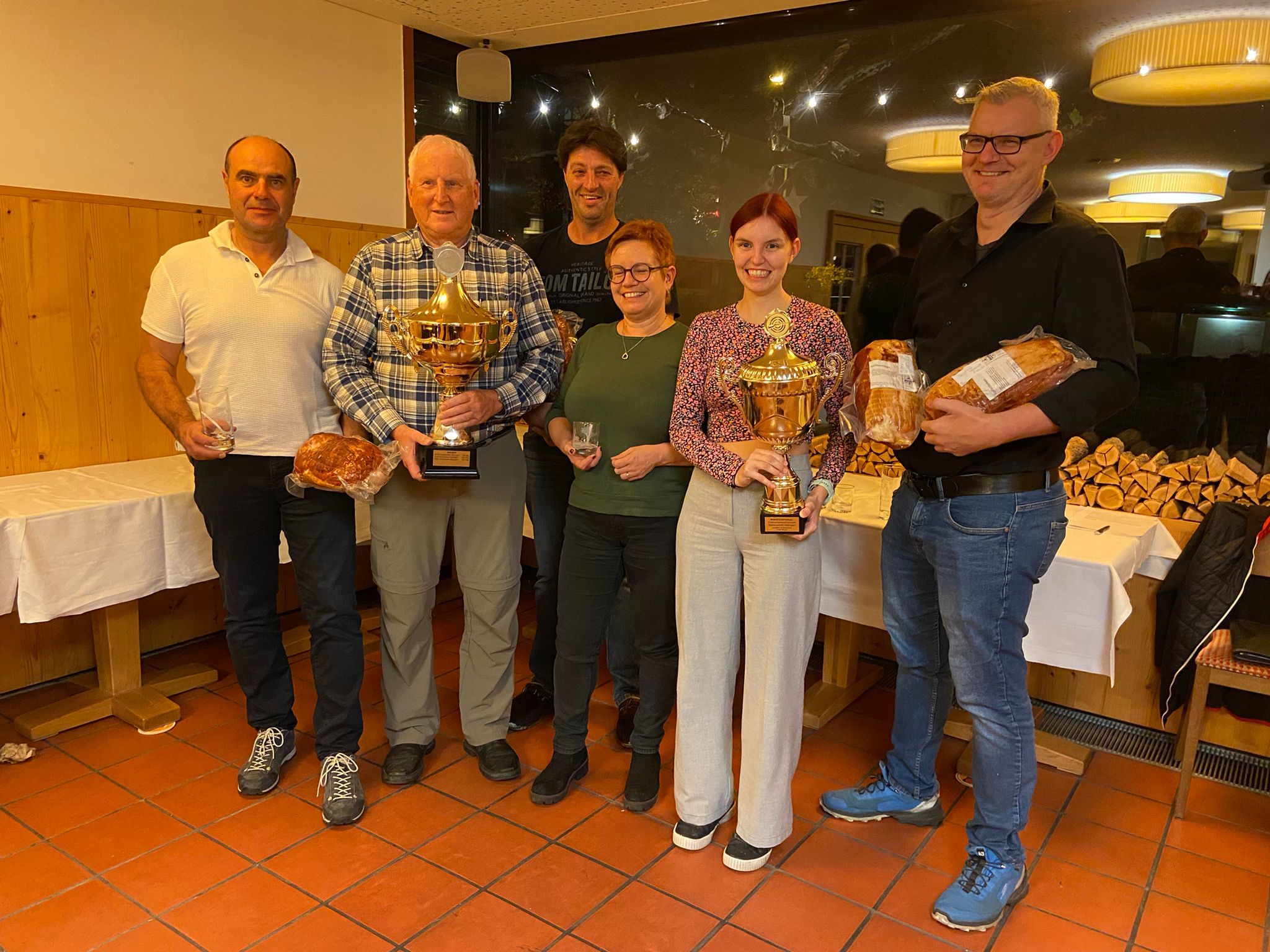 Siegermannschaft Skiverein Gisingen