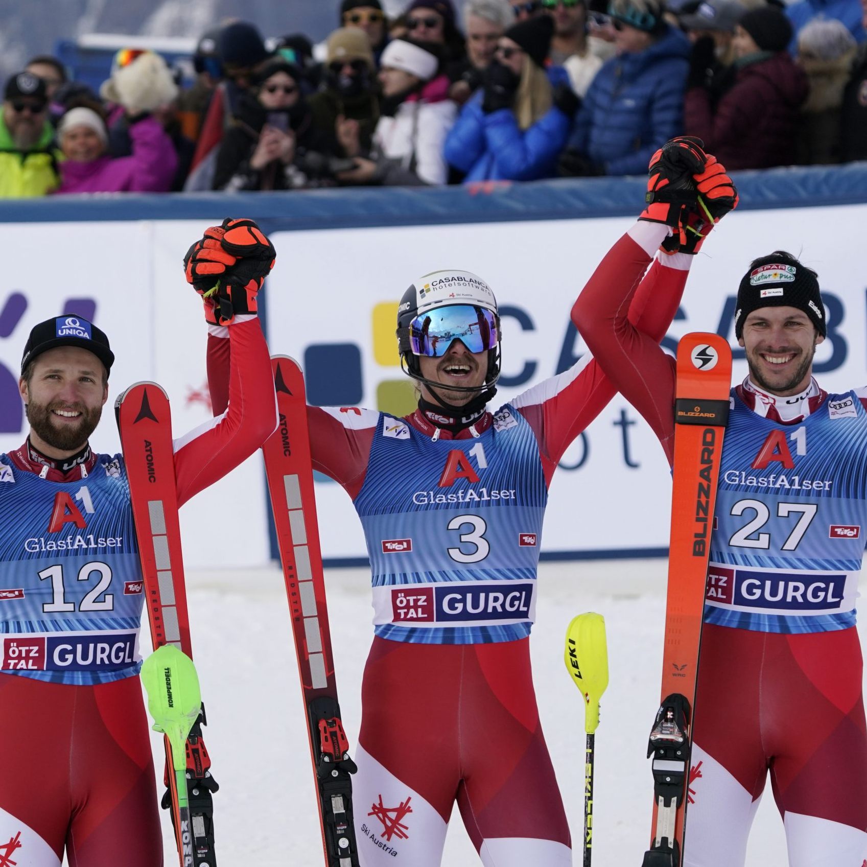 Dritter Weltcup-Sieg nach klarer Halbzeitführung für Manuel Feller.