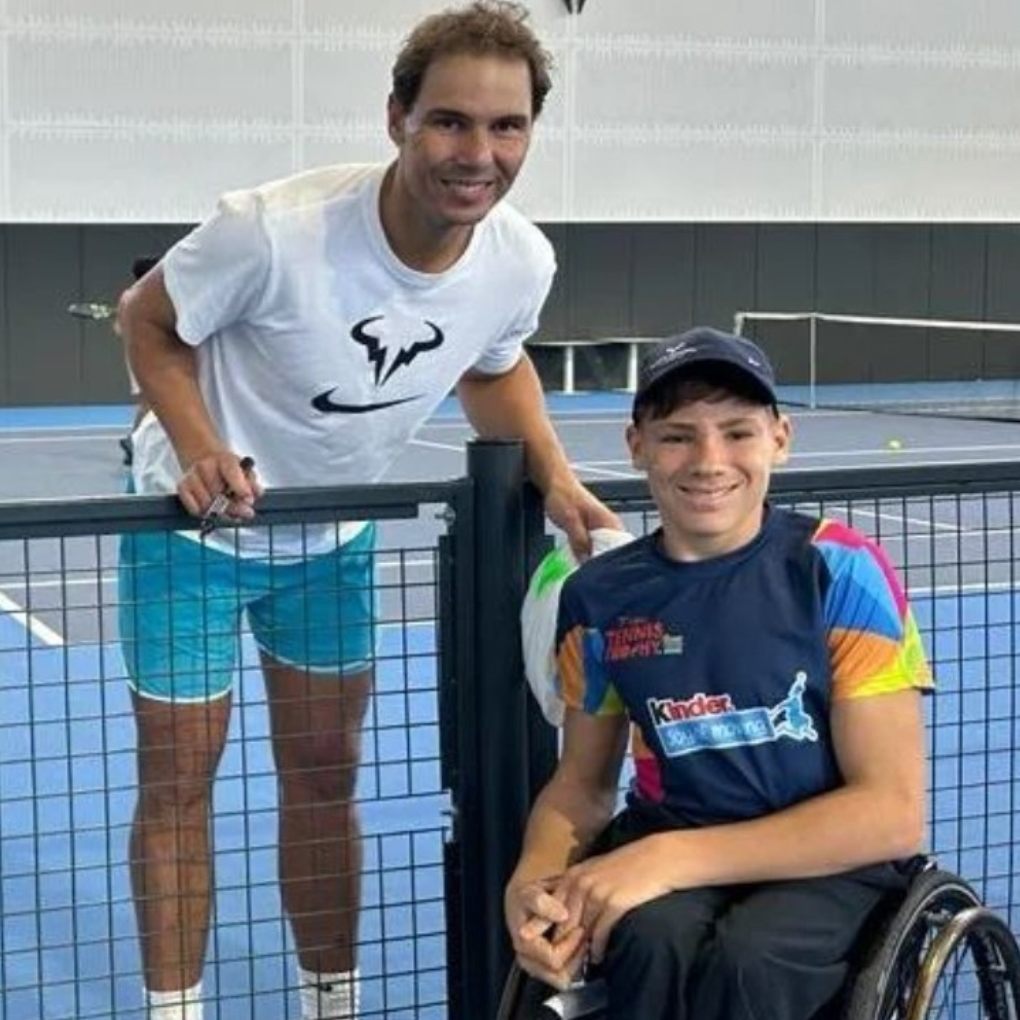 Tolle Trainingstage auf Mallorca und ein Treffen mit Rafael Nadal.