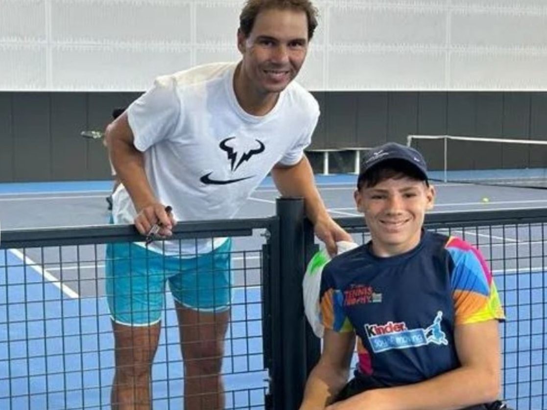 Tolle Trainingstage auf Mallorca und ein Treffen mit Rafael Nadal. Tolle Trainingstage auf Mallorca und ein Treffen mit Rafael Nadal.