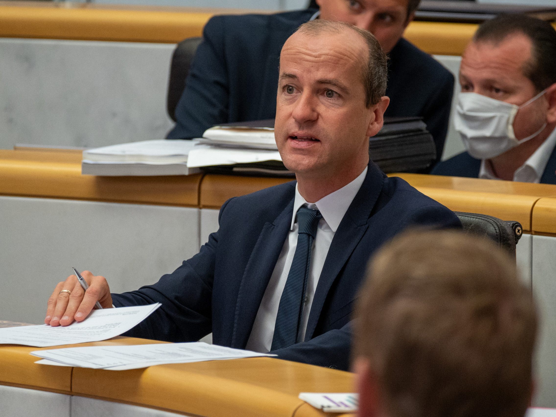 Thomas Winsauer im Vorarlberger Landtag Thomas Winsauer im Vorarlberger Landtag