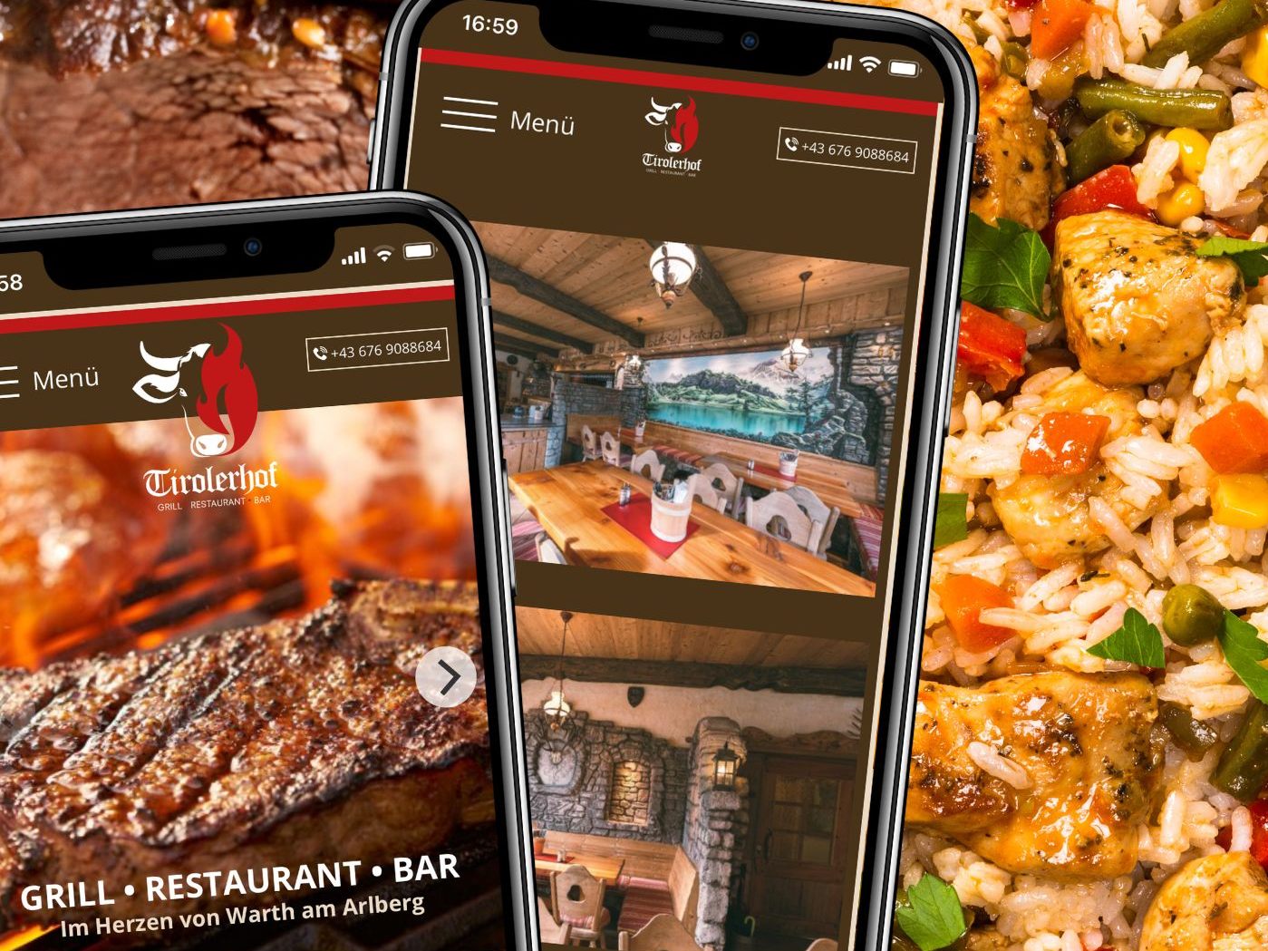 Im Tirolerhof trifft Alpenkulinarik auf fernöstliche Geschmacksnoten und argentinische Steaks.