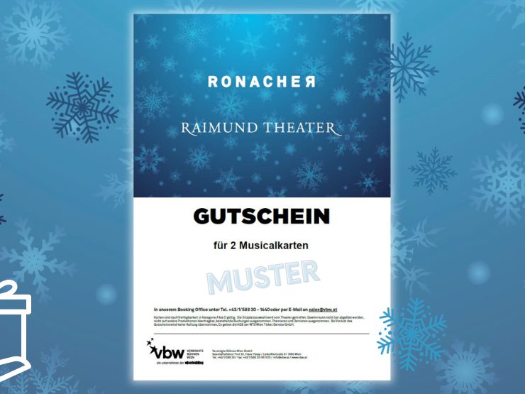 Heute gibt es Musical-Gutscheine für das Ronacher und Raimund Theater zu gewinnen. Heute gibt es Musical-Gutscheine für das Ronacher und Raimund Theater zu gewinnen.
