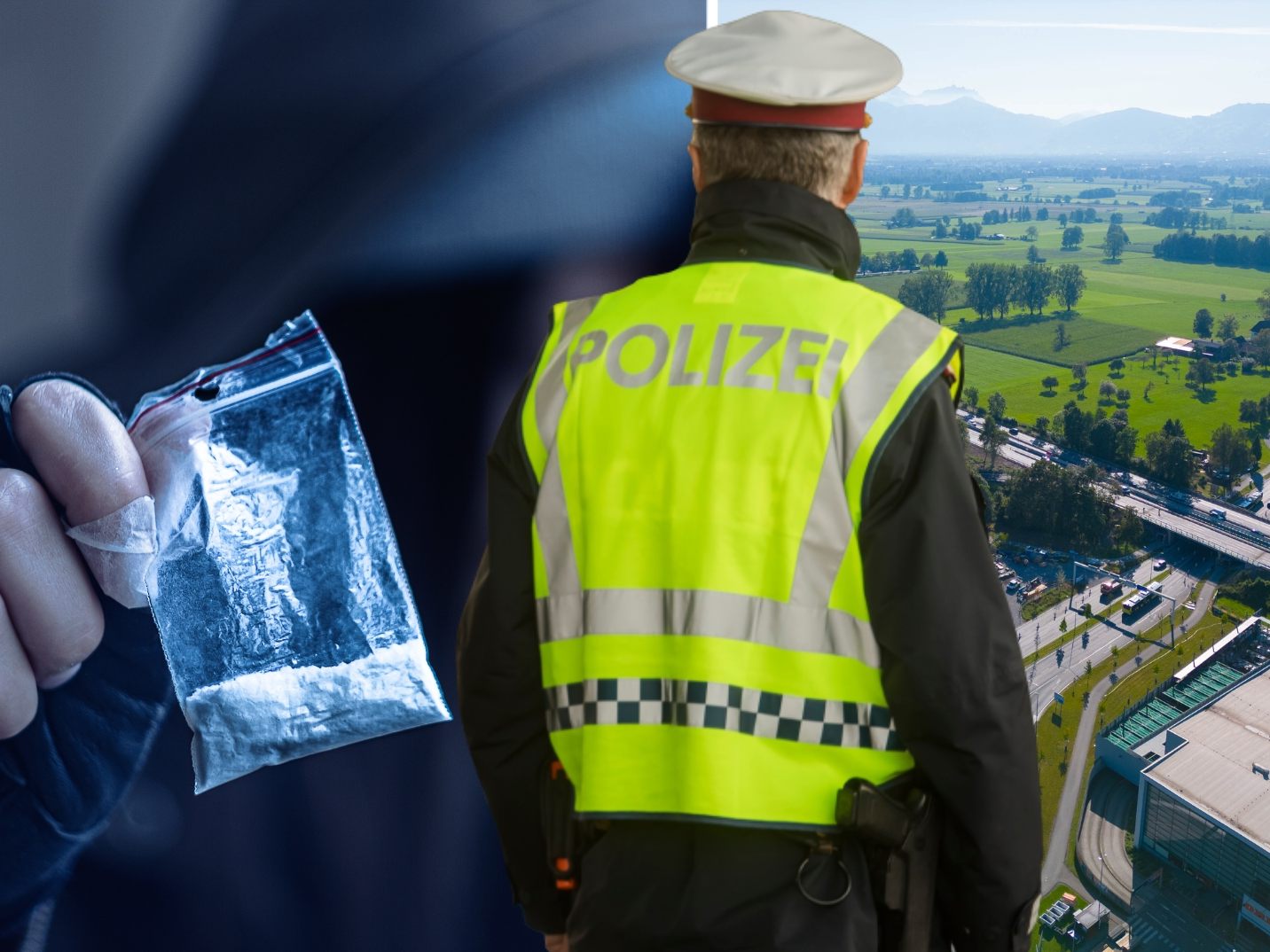 Der Lenker hatte Alkohol, Cannabis, Kokain, Amphetamin und Metamphetamin im Körper.