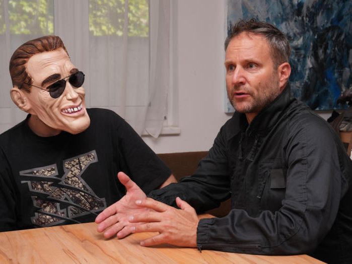 Matthias Strolz trat mit Kurt Razelli in Innsbruck auf.