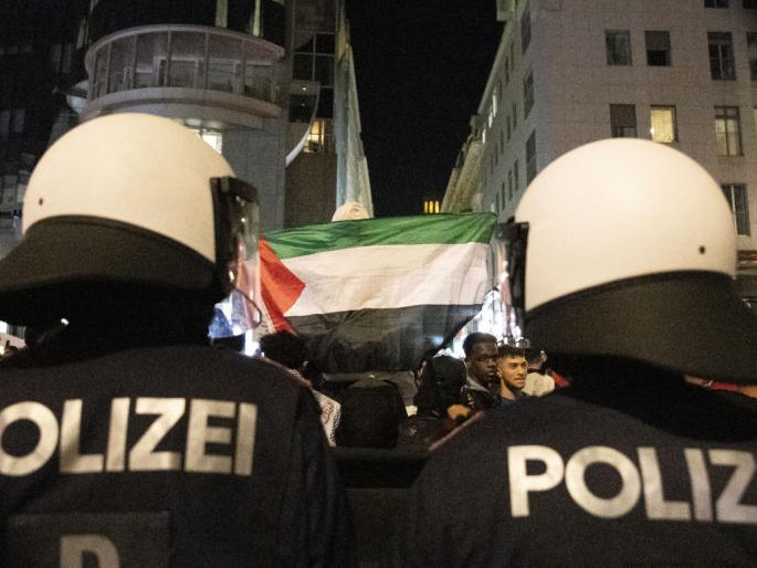 Bei Pro-Palästina-Demos in Österreich gab es bislang 70 Anzeigen.