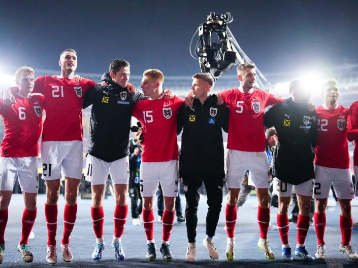 Das ÖFB-Team will auch bei der Fußball-EM in Deutschland jubeln. Das ÖFB-Team will auch bei der Fußball-EM in Deutschland jubeln.