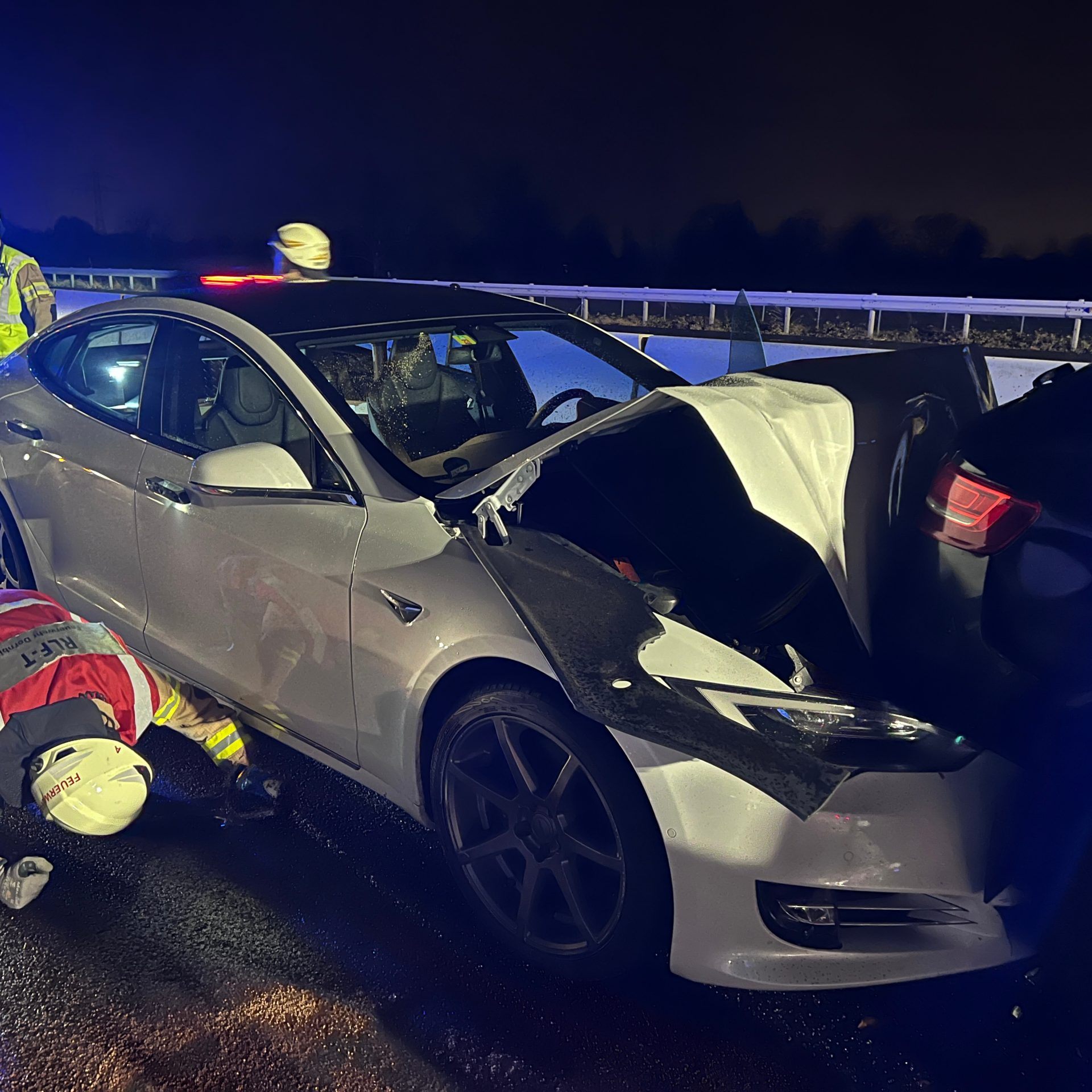 Am Freitag kam es zu einem Unfall auf der A14.