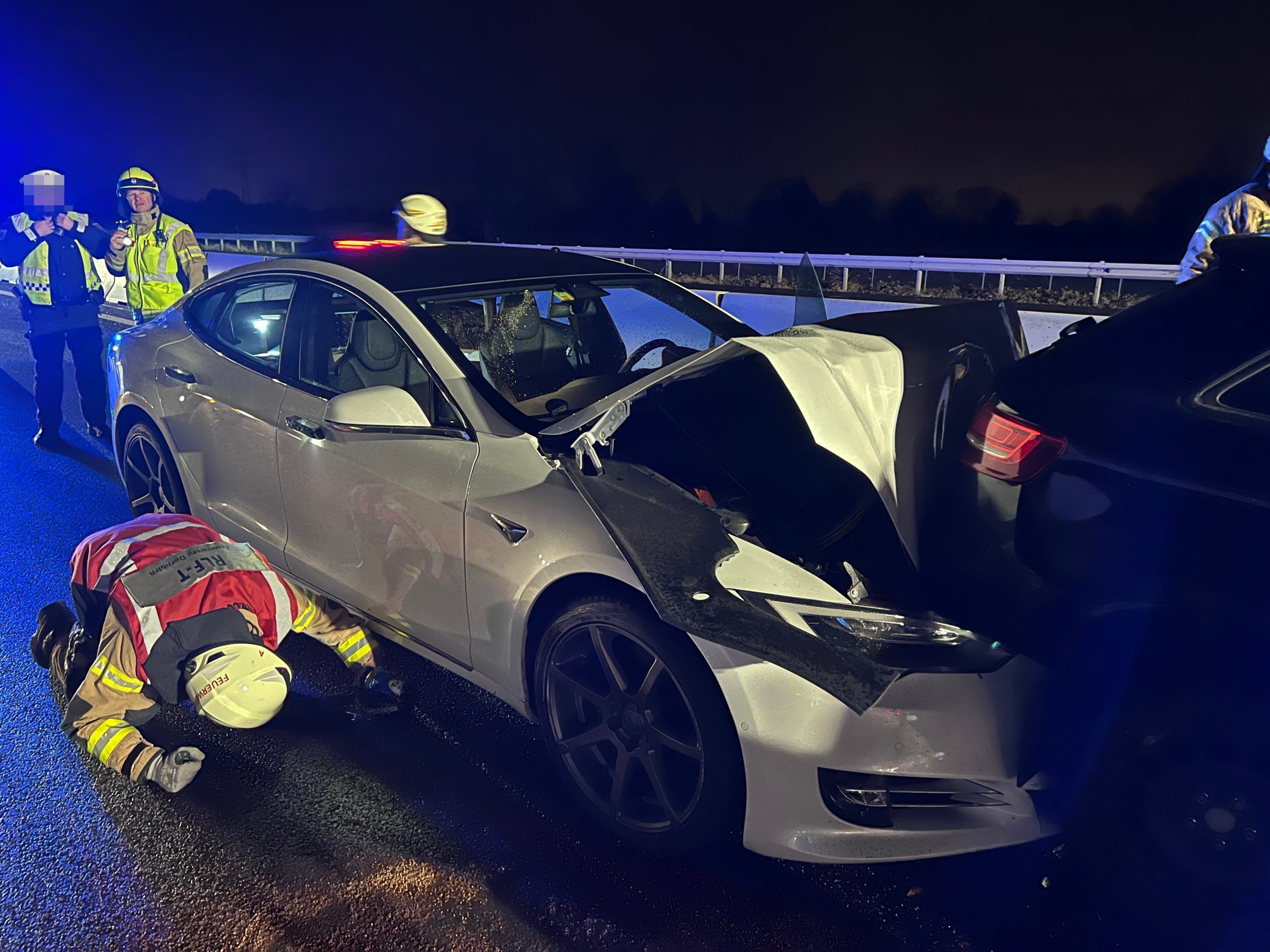Am Freitag kam es zu einem Unfall auf der A14.