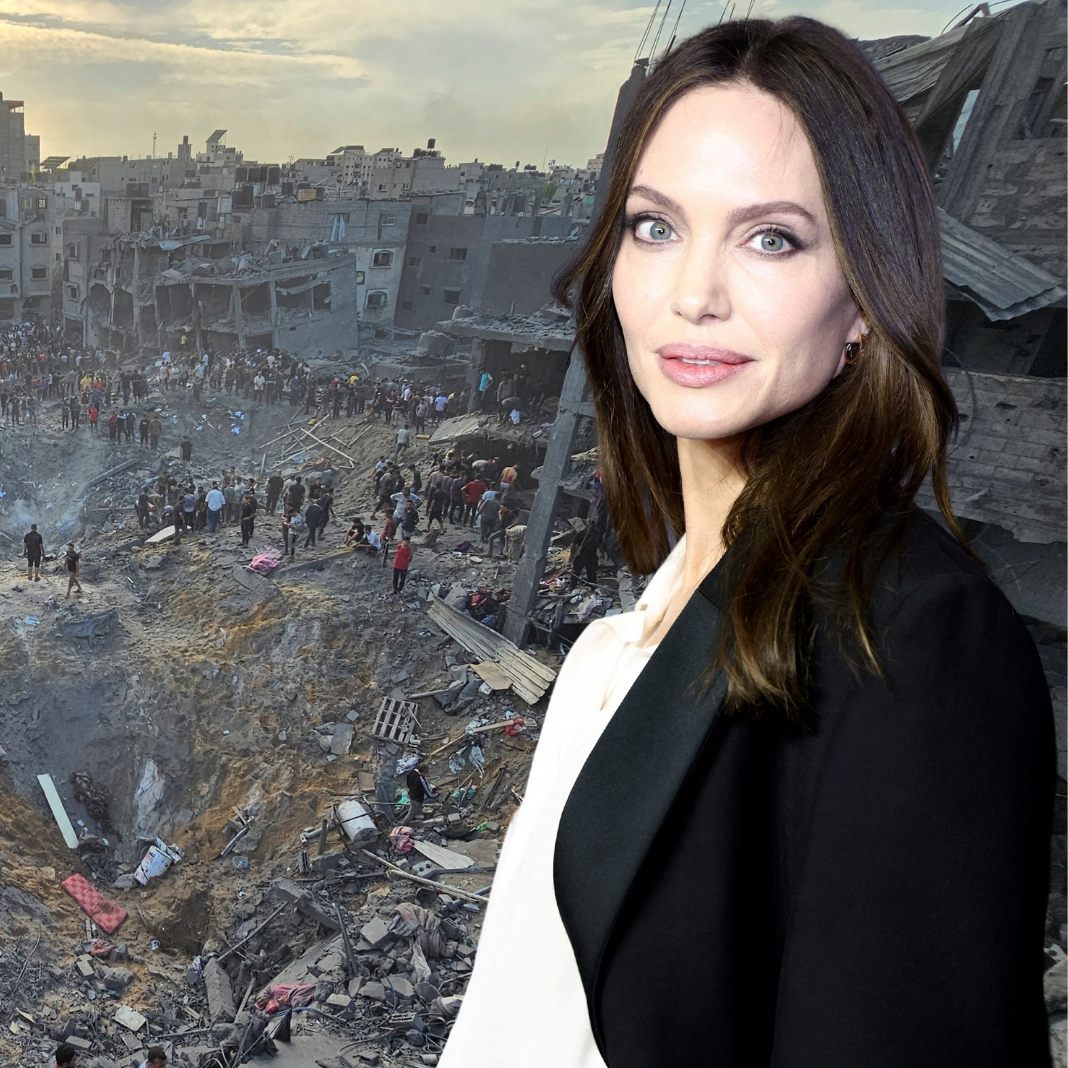 US-Schauspielerin und Oscar-Gewinnerin Angelina Jolie hat Israel angesichts der Luftangriffe im Gazastreifen indirekt vorgeworfen, das abgeriegelte Küstengebiet in ein "Massengrab" zu verwandeln.