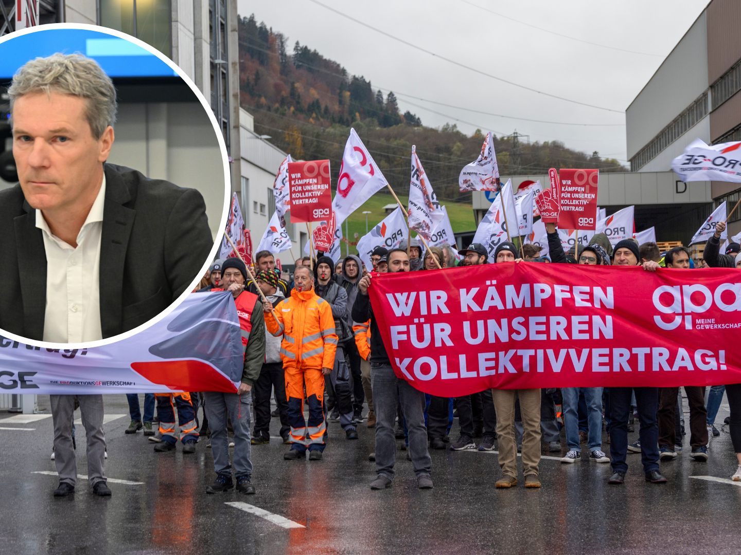 Gewerkschaften kündigen weitere Streikaktion an Gewerkschaften kündigen weitere Streikaktion an