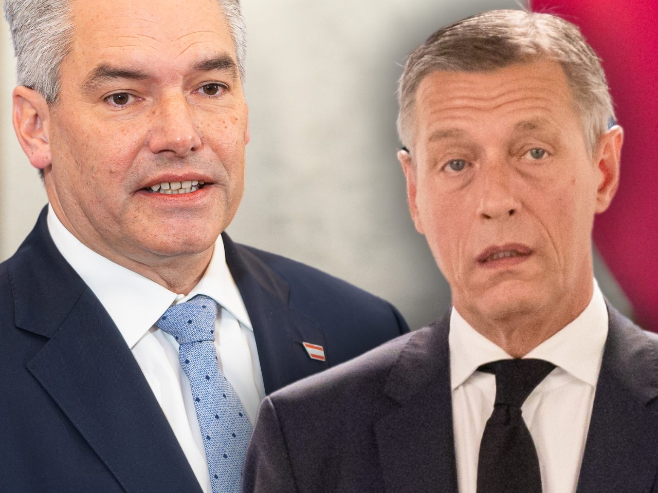 ÖVP-Chef Karl Nehammer steht zum zuletzt wieder in die Kritik geratenen Nationalratspräsidenten Wolfgang Sobotka (ÖVP). ÖVP-Chef Karl Nehammer steht zum zuletzt wieder in die Kritik geratenen Nationalratspräsidenten Wolfgang Sobotka (ÖVP).